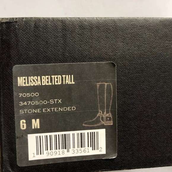 Frye Women’s Melissa Belted Tall Knee High Boot Size 6 M Extended - Picture 7 of 7